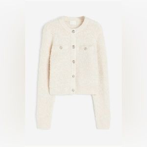 NWT H&M Boucle Cardigan